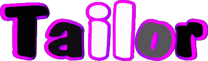 Tailor T MASCULINE -  UK - USA - IRL - AUS - NZ First Names 