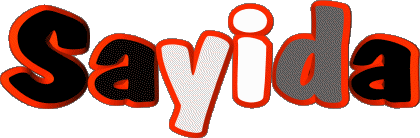 Sayida S FEMENINO - Magreb Musulmán Nombre 