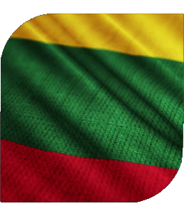 Square Lithuania Europe Flags 