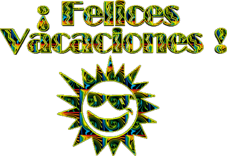 04 Fond Transparent Felices Vacaciones Espagnol Messages 