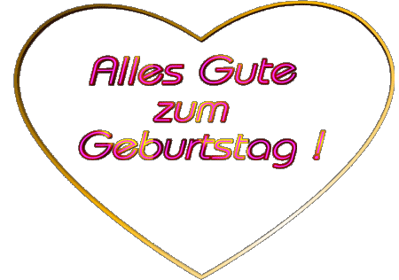 001 Herz Alles Gute zum Geburtstag Deutsche Nachrichten 