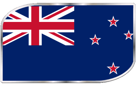 Rettangolo Nuova Zelanda Oceania Bandiere 