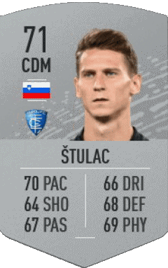 Leo Stulac Slovénie F I F A - Joueurs Cartes Jeux Vidéo Multi Média 