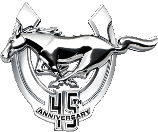 Logo Ford Mustang Voitures Transports 