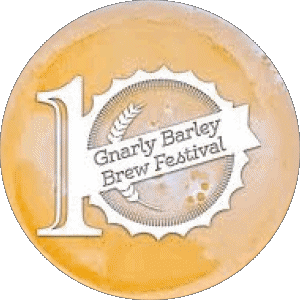Brew festival Logo 10 Year&#039;s-Brew festival Logo 10 Year&#039;s Gnarly Barley USA Cervezas Bebidas 