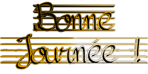 01 Bonne Journée Francese Messagi 