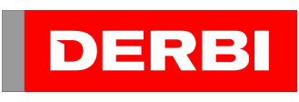 Logo Derbi-Mortorcycles MOTOCICLI Trasporto 