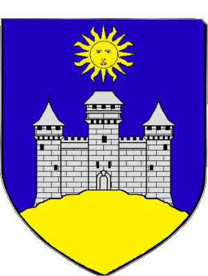 Blazon-Blazon MONTLUCON 03 Departments - Cities France Flags 