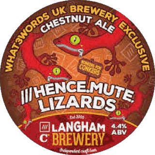 Hence.Mute.Lizards-Hence.Mute.Lizards Langham Brewery UK Beers Drinks 