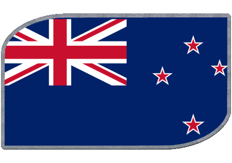 Rectangle Nouvelle-Zélande Océanie Drapeaux 