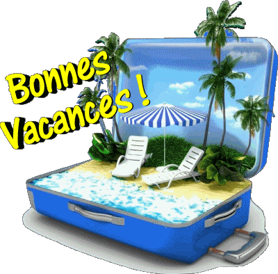 10 Sfondo trasparente Bonnes Vacances Francese Messagi 