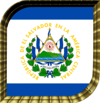 Plaza Salvador Amerika Fahnen 