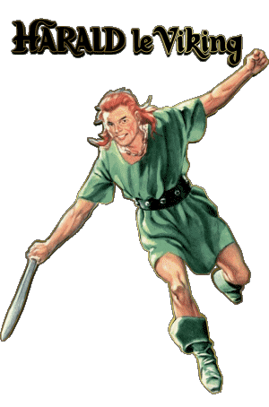 Harald le Viking Bande Dessinée Multi Média 