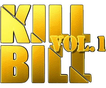 Logo Volume 1 Kill Bill Movies International Multi Media 