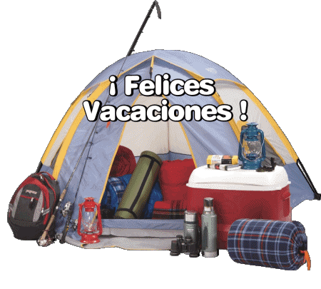 33 Fondo transparente Felices Vacaciones Español Mensajes 