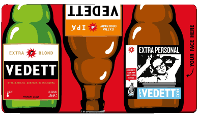 Vedett Belgien Bier Getränke 