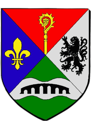 Blazon-Blazon YVRE L_EVEQUE 72 Departments - Cities France Flags 