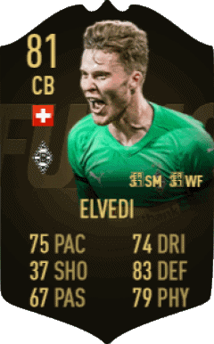 Nico Elvedi Schweiz F I F A - Karten Spieler Videospiele Multimedia 