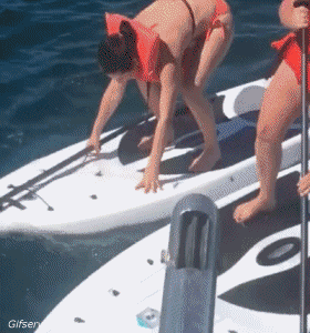 Caídas - Fail Paddle Deportes Humor - Fun 