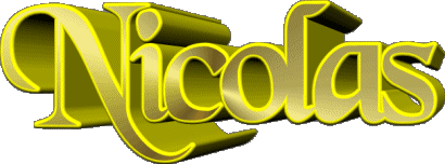 Nicolas N MASCULINE - France First Names 