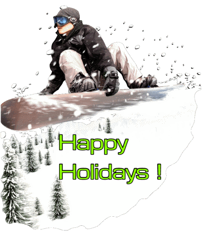 Serie 07 Happy Holidays Winter English Messages 