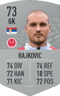 Predrag Rajkovic Serbia F I F A - Card Players Video Games Multi Media 