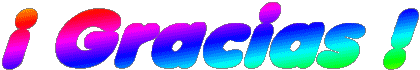 004 Gracias Espagnol Messages 