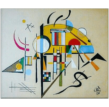 Wassily Kandinsky Pintor de artistas Humor - Fun 