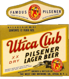 Utica USA Cervezas Bebidas 