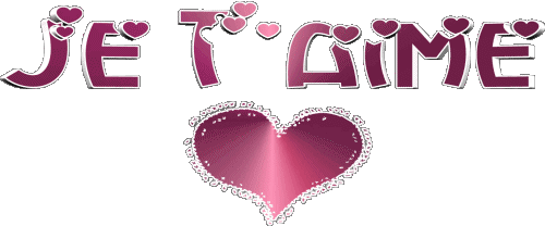02 Je T'aime Français Messages 
