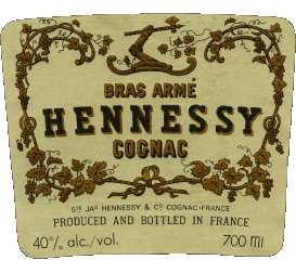 Hennessy Cognac Drinks 