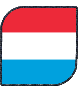 Carré Luxembourg Europe Drapeaux 