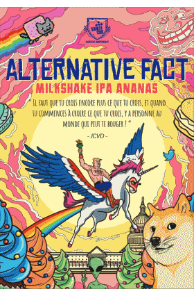 Alternative Fact-Alternative Fact Sainte Cru Francia continental Cervezas Bebidas 