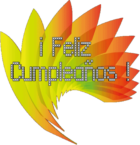 005 Transparent Background Abstracto - Geométrico Feliz Cumpleaños Spanish Messages 