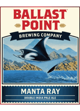 Manta Ray-Manta Ray Ballast Point USA Bier Getränke 