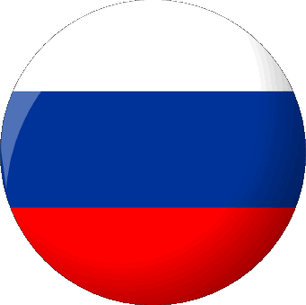 Tondo Russia Europa Bandiere 