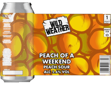 Peach of weekend-Peach of weekend Wild Weather Royaume Uni Bières Boissons 
