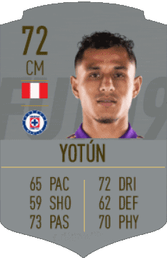 Yoshimar Yotún Peru F I F A - Karten Spieler Videospiele Multimedia 