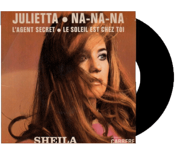 Julietta - Na-Na-Na - L&#039;agent secret - Le soleil est chez toi-Julietta - Na-Na-Na - L&#039;agent secret - Le soleil est chez toi Sheila Compilazione Francia anni '70 Musica Multimedia 