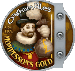 Mompesson's gold-Mompesson's gold Oakham Ales Royaume Uni Bières Boissons 