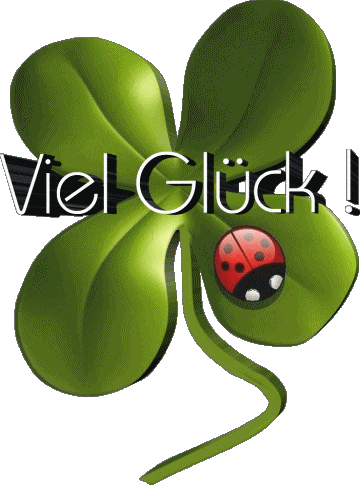 01 Fondo transparente Viel Glück Alemán Mensajes 