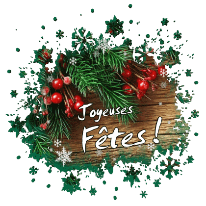 Serie 06 Joyeuses Fêtes (Noël) Französisch Nachrichten 