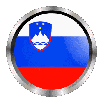 Rotondo - Anelli Slovenia Europa Bandiere 