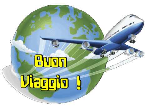 06 Fond Transparent Buon Viaggio Italien Messages 
