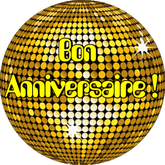 013 Fond Transparent Abstrait - Géométrique Bon Anniversaire Français Messages 