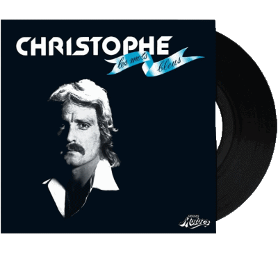 45 T Les Mots Bleus-45 T Les Mots Bleus Christophe Francia Musica Multimedia 