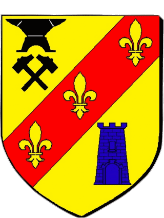 Blasone-Blasone SAINT JUERY 81 Dipartimenti - Città Francia Bandiere 