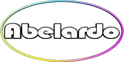 Abelardo A MASCULINE - Spain First Names 