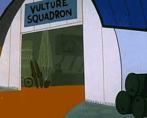 Sky Hi-Iq Satanas & Diabolo dans leurs Machines Volantes Dessins Animés TV Cinéma Multi Média 