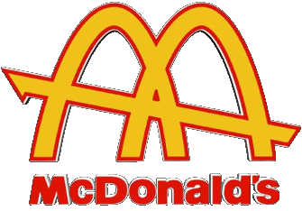 1960-1960 MC Donald's Comida Rápida - Restaurante - Pizza Comida 